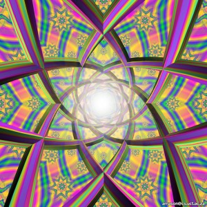 psychedelic mandala graphic