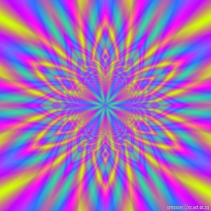 psychedelic mandala graphic