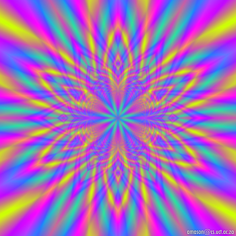 psychedelic mandala graphic