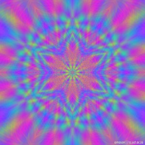 psychedelic mandala graphic